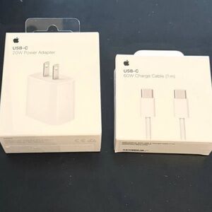 Brand New Original Apple USB-C 60W Charger / Apple USB-C 20W Power Adapter